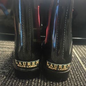 Worn twice Ralph Lauren rain boots!